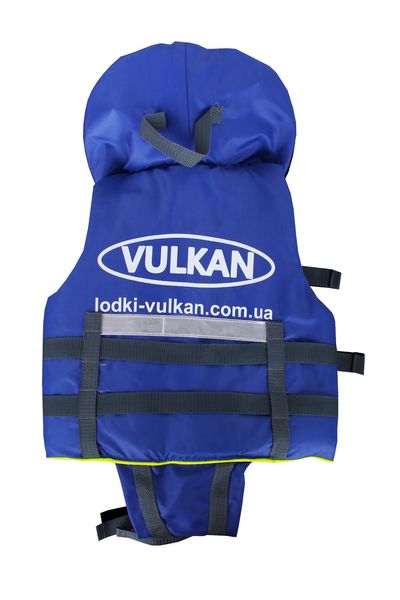 Спасжилет дитячий Vulkan нейлон 0-15 кг синій VU4160BL фото