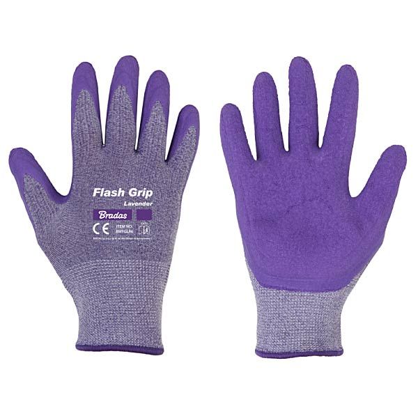 Рукавички захисні FLEX GRIP LAVENDER, розмір 6 RWFGLR6 фото