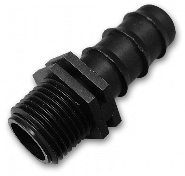 Адаптер для трубки 16мм із зовнішньою різьбою 1/2", DSWA04-1216L DSWA04-1216L фото
