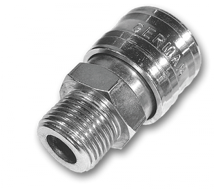 Конектор пневматичний "мама" РЗ 1/4", STAL-CHROM, SE3-2SM/STEEL SE3-2SM/STEEL фото