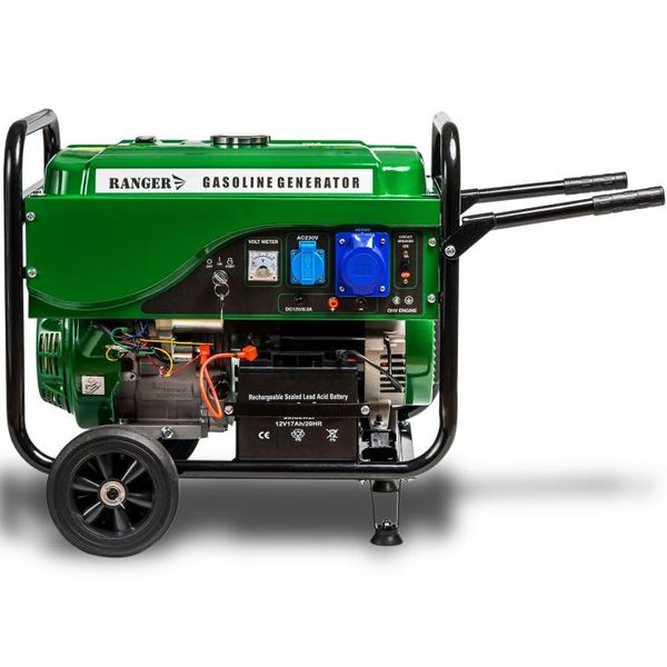 Бензиновий генератор Ranger Tiger 6500 (5,0 кВт/5,5 кВт) RA7756 фото