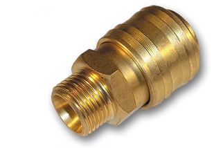 Конектор пневматичний "мама" РЗ 1/2", латунь, SE2-4SM SE2-4SM фото