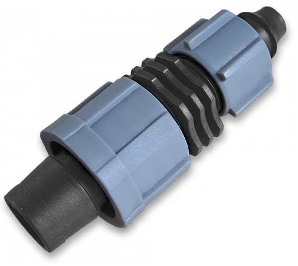 Старт-конектор крапельна стрічка / з'єднувач з гайкою для трубки DSTA08-01L фото