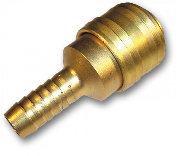 Конектор пневматичний "мама" зі штуцером під шланг 9 мм, латунь, SE2-3SH SE2-3SH фото