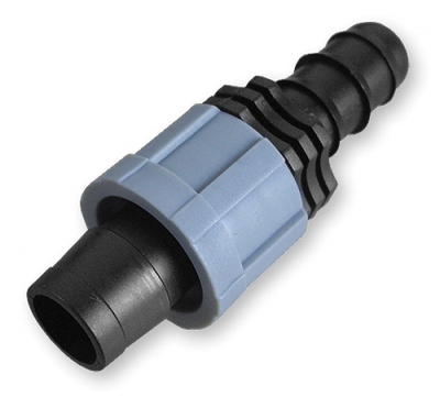 Конектор для крапельної стрічки / трубка PE 16мм DSTA08-16L фото