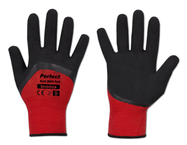Защитные перчатки PERFECT SOFT RED FULL латекс, размер 10 RWPSRDF10 фото