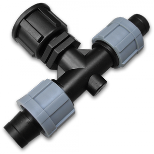 Трійник крапельна стрічка х2 / різьба внутрішня 1/2", DSTA05-12L DSTA05-12L фото