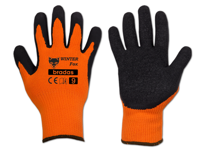Защитные перчатки WINTER FOX латекс, размер 9 RWWF9 фото