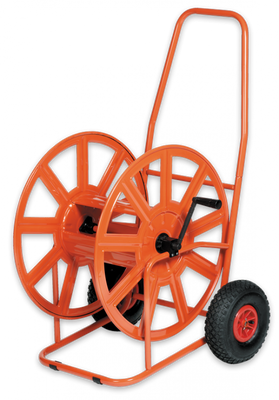 Тележка для шланга 3/4′′ 140м с накачанными колесами AG320-RG фото